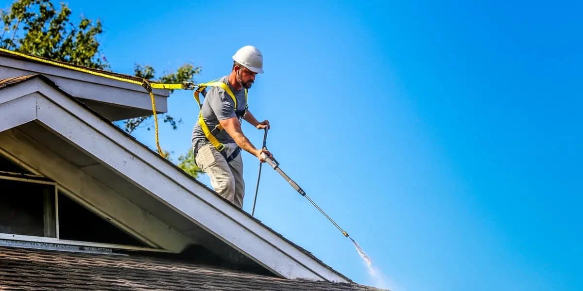 Crew On Roof